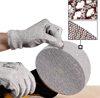 Mirka Abranet 5 Inch Assortment Mesh Sanding Discs, Hook and Loop, 10 Pack - size: Assortment