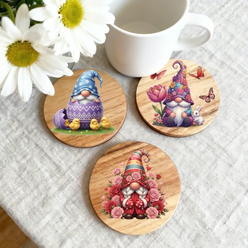 GLOBLELAND 56 Sheets Holiday Gnome Transfer Sticker for Crafts 3.9×3.6 inch - color: Gnomes
