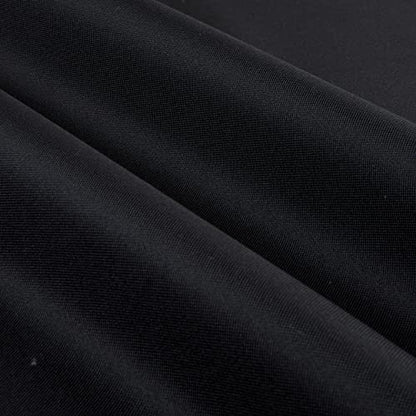 Ottertex Waterproof Canvas Black Fabric by The Yard