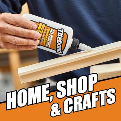 Titebond 5034 16 Oz. All Purpose White Glue (Pack of 2) - size: 16 fl oz (Pack of 2)