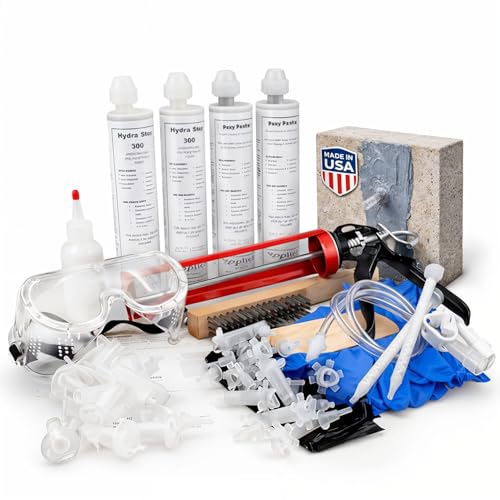Hydra Stop 300 Fast Set Crack Injection Kit, 10ft