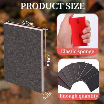 240 Grit Sanding Sponge Set for Wood - style: 240 Grit