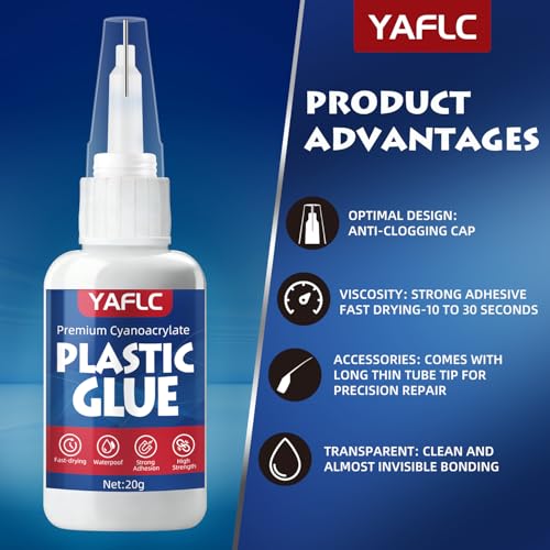 Plastic Glue, Super Glue for Plastic Models 40g - style: Plastic Glue