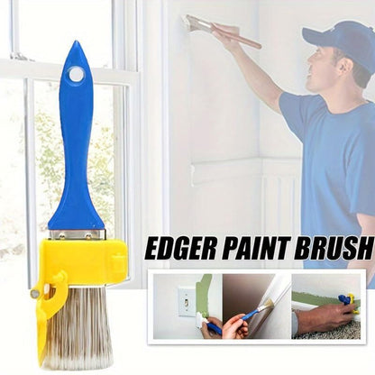 Angled Paint Brush for Cutting in, Detail Trim and Edging Brush for Latex & Acrylic Paint, Professional Small Painting Brush for Corners, Walls, and Cabinets