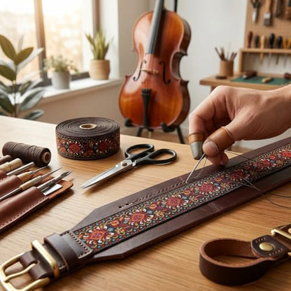 Vintage Jacquard Ribbon, 2-Inch Wide
