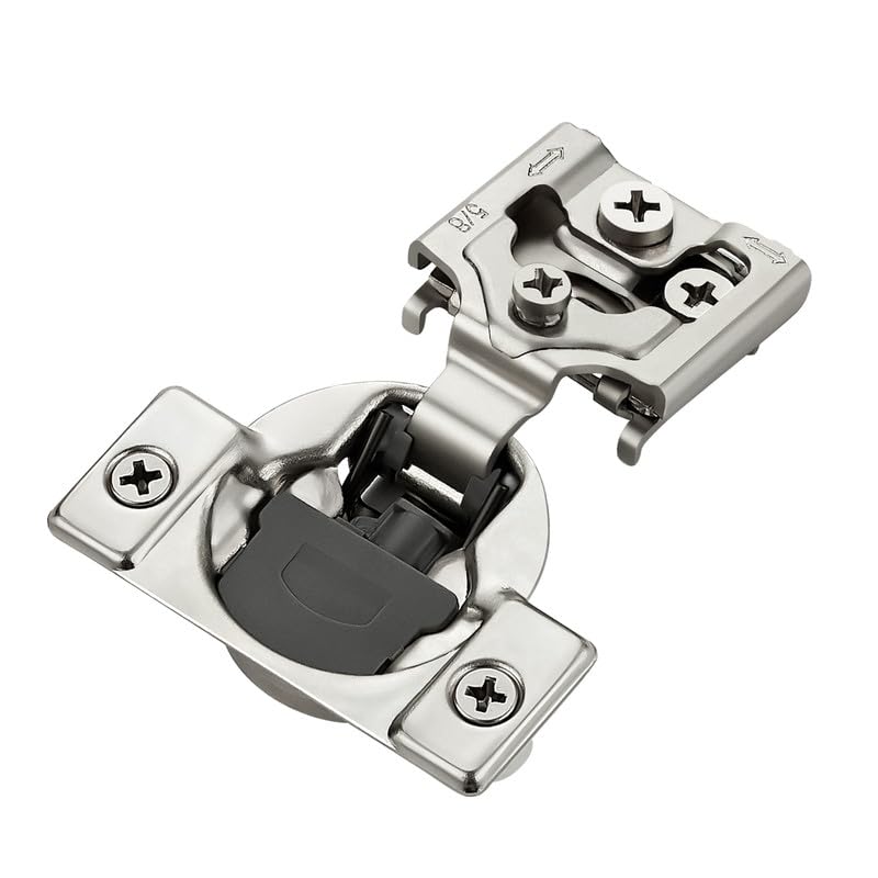 HOME EDIT 5 Pair 5/8 Inch Overlay Soft Close Cabinet Hinges Door Hinges - size: 5/8 inch Overlay