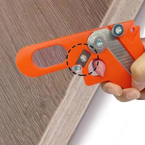 Edge Banding Trimmer 10 Blades Manual PVC Trimmer for Wood Melamine Veneer