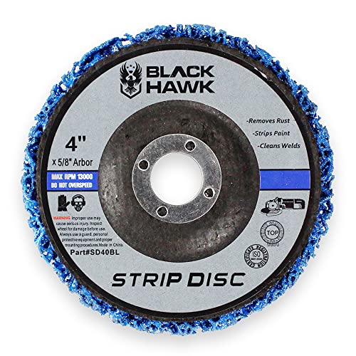 BHA 4" x5/8" Easy Strip Discs for Paint & Rust Removal - 5 Pack - style: 4” x 5/8”