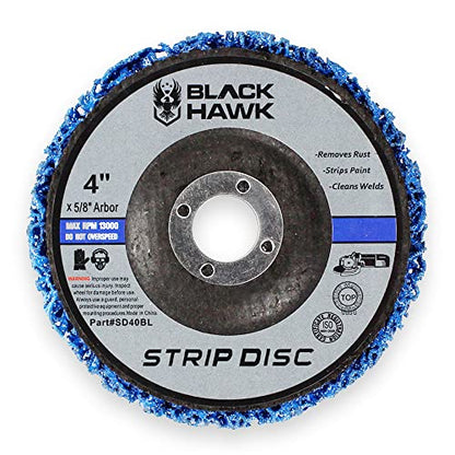 BHA 4" x5/8" Easy Strip Discs for Paint & Rust Removal - 5 Pack - style: 4” x 5/8”