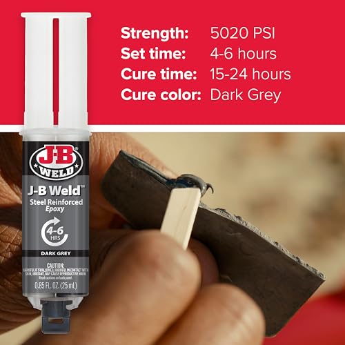 J-B Weld 50165 25ml Epoxy Syringe, Plain - size: 25ml - 1 Pack