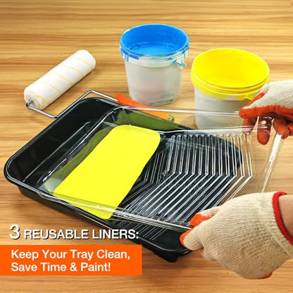 King Origin 31 PCS Paint Roller Kit, Extension Pole (4.75 ft)