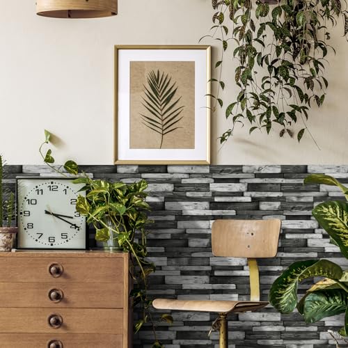 Peel and Stick Backsplash Tile Wall Stickers 24pcs 9.68x4.72 inch - color: Hzw-xy-htp-102