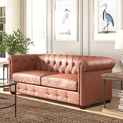 Michanco 2 inch Sofa Legs Square Furniture Feet Screw in Wood Replacement Leg Set of 4 for Ottoman Couch Armchair Recliner - size: 2 Inch Walnut