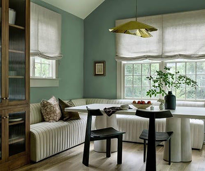 Dimoon 590''x17.7'' Green Peel and Stick Wallpaper Contact Paper Modern Self Adhesive Wall Paper Removable Renter Friendly Textured Solid Color Shelf Cabinet Vinyl Roll (590''x17.7'',Dark Green) - color: Dark Green, size: 17.7" x 590"