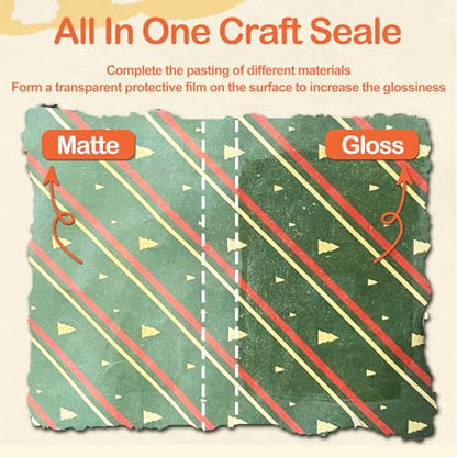 1DFAUL Crafts Sealer Matte Finish, 200ml All Purpose Craft Glue - style: A2 Matte