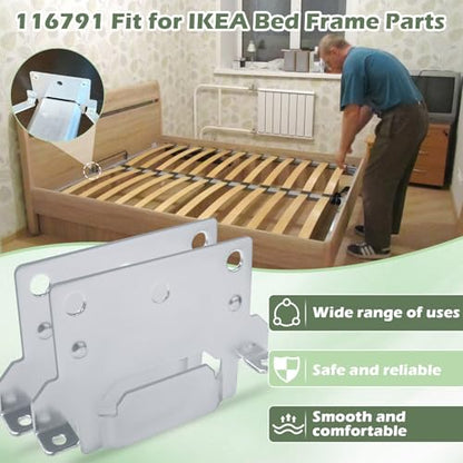 116791 Mounting Plate Bed Frame Mounting Plates/Brackets - color: 2