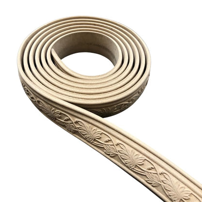 WoodUBend Pack of Two Trims WUBTR009 208x2.8cm Heat Bendable & Flexible Wood Trims - DIY Craft, Furniture & Home Decor - Easy to Apply & Paint - Versatile, Reusable & Durable - size: Pack of 2 (208x2.8cm)