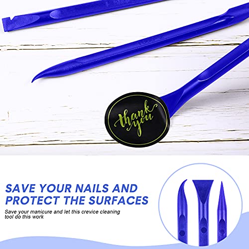 Honoson 9 Pcs Cleaning Scraper Tool, Scratch Free for Auto Detailing,None - color: Blue