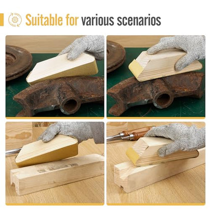 120 Grit Sandpaper Roll 20 Yard x 2-3/4” Wide PSA Longboard Sandpaper with Adhesive Backing Sand Paper for Woodworking,Automotive,Sanding Blocks - style: 120Grit