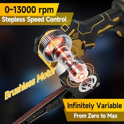 Brushless Cordless Belt Sander for DeW-alt 20V MAX(No Battery)