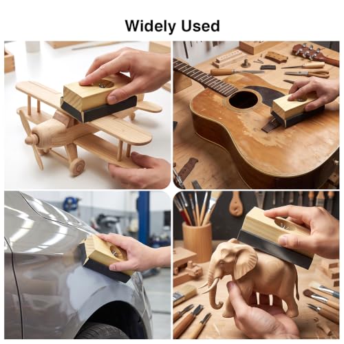 Hand Sanding Block Auto Body, Handmade Sandpaper Sanding Block