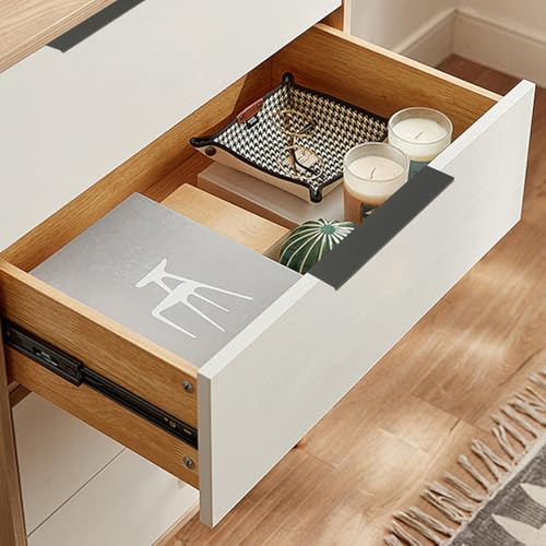 6 Pack Kitchen Cabinet Handles Cabinet Pulls, Finger Edge Pull - color: 6 Pack, size: 5in(128mm) Hole Centers