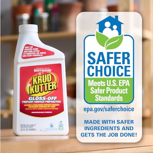 Krud Kutter GO326-6PK Gloss Off Prepaint Surface Preparation Cleaner, 32 oz, 6 Pack