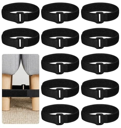 12 Pcs Sectional Couch Connectors, Universal Modular Couch Sectional Clamps