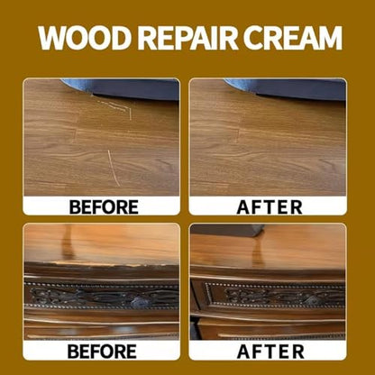 Wood Filler Repair Wax - Hardwood Floor Restorer, Furniture Scratch Repair