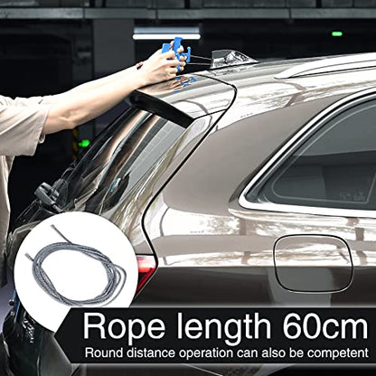 NEWISHTOOL PlateLine Remover Car Emblem Removal Tool with 5PCS 60CM PE Cord