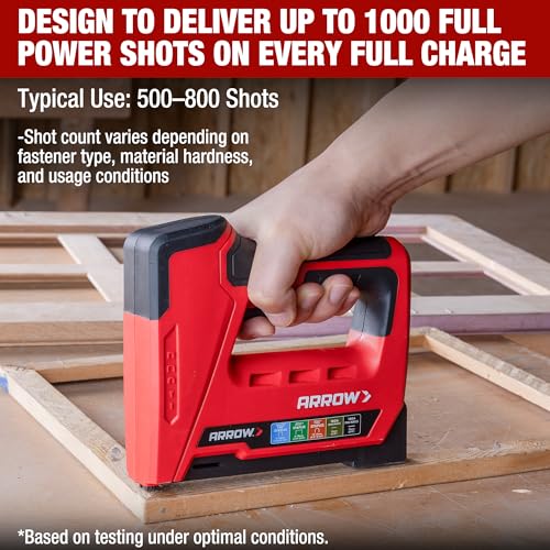 Arrow Electric Staple Gun, 5 in 1 Cordless Stapler with 3000Pcs Staples
