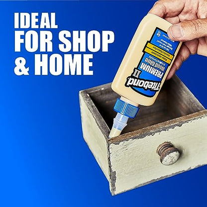 Titebond 5003 II Premium Wood Glue, 8-Ounces(Pack of 2) - size: 16 fl oz (2 Pack)