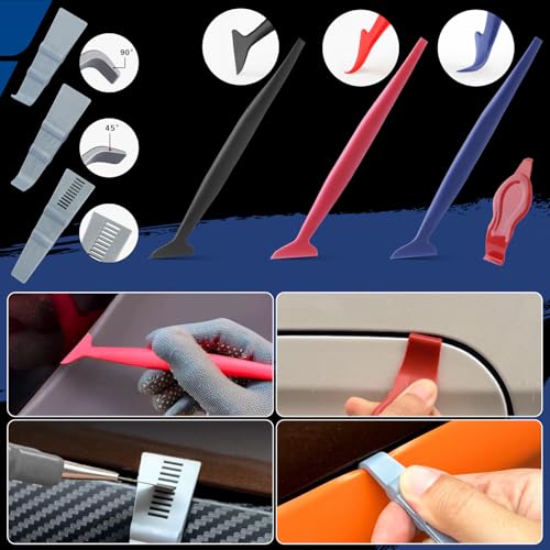 Arayker Car Wrap Tool Kit Vehicle Wrapping Tools Vinyl Wrap Applicator Kit