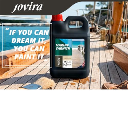 Water-Based Marine Varnish. Specially Resistant in Marine environments (1 G, Glossy). - color: Glossy, size: 1 G