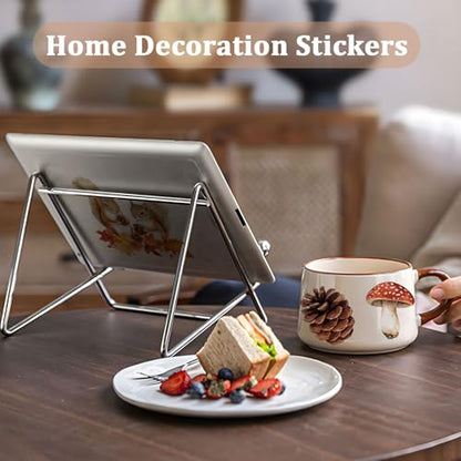 WANDIC 6 Sheets Rub On Transfer Stickers, Autumn Animals Theme Decals Waterproof Stickers for DIY Postcard Furnitures Albums Photos Deocr, 15 * 30cm - color: Autumn Animals