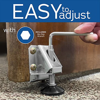 Heavy Duty Adjustable Leveling Feet Ideal for Desks and Tables