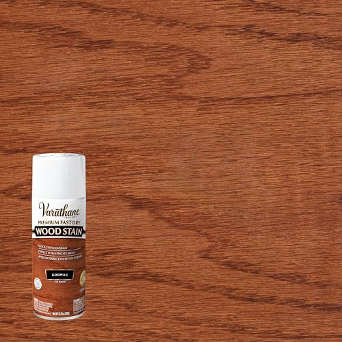 Varathane Premium Fast Dry Cognac Wood Stain Spray - color: Cognac, size: 10.25 Ounce (Pack of 1)