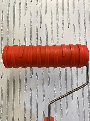 Decorative Art Texture Roller - 7" Roller (Broken Lines Pattern) - color: Broken Lines Pattern