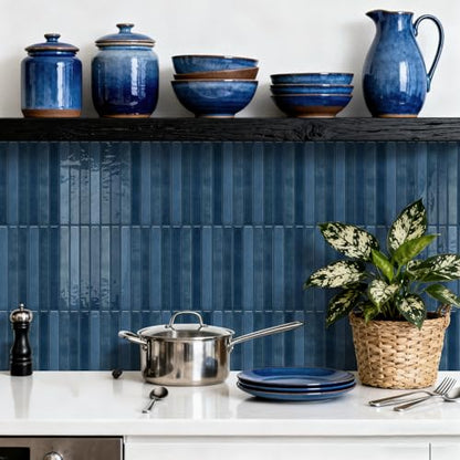 20 Sheets Subway Tile Stickers Peel and Stick Backsplash Decal Panel - color: Etp03