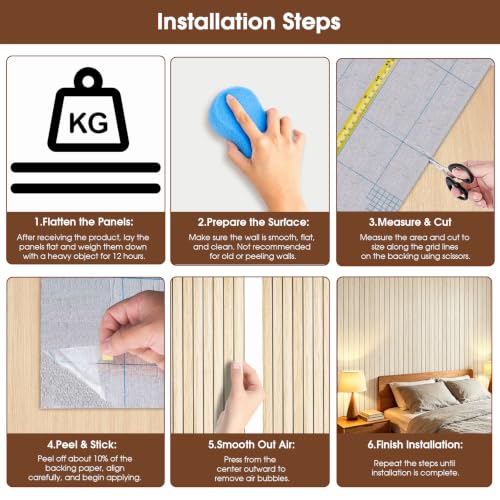 3D Peel and Stick Wall Panels PVC Grille Slat 394"x15.8" Self-Adhesive Wall Sticker Soundproof Paneling for Walls and Ceiling in Faux Herringbone Oak Texture - color: Herringbone Oak, size: 394"x15.8"