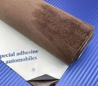 Velvet Rectangular Repair Patch, Self-Adhesive Flannel Fabric Patch, Multi Colors, Microfiber Patch Used to Patch Sofas, Car Seats, Handbags, Jacket Holes and Tears (Brown Pro,50x120cm) - color: Brown Pro, size: 50x120cm