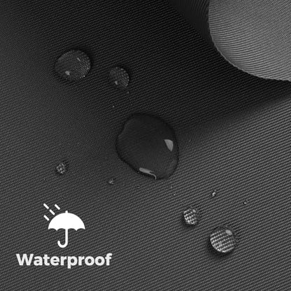Waterproof Nylon Fabric 420D Twill Fabric by the Yard 58x72 Inch Grey - color: Grey, size: Pre Cut 2 Yard