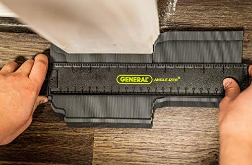 General Tools Contour Gauge 833 - 10" Angle Finder Tool for Home Improvement - Gadgets for Men - size: 10-Inch