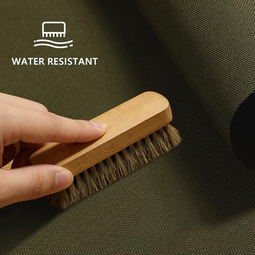 Waterproof Canvas Fabric by The Yard 600D Upholstery 58x108in Army Green - color: Army Green, size: 3 Yard