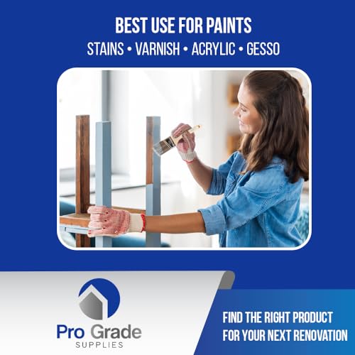 Pro Grade - Paint Brushes - 12Ea 2.5" Angle Brushes (Pack of 12) - size: 12Ea 2.5A (Pack of 12)