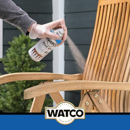 Watco Clear Teak Oil Finish Spray - size: 11.25 oz (Pack of 1)