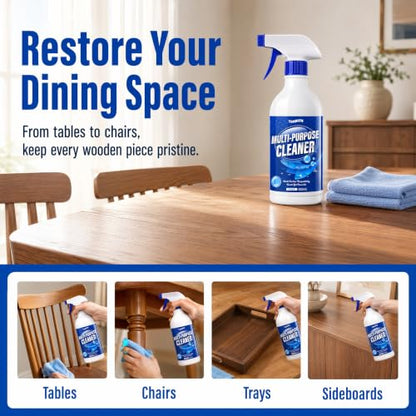 Multi-Surface Wood Cleaner Spray - Kitchen Cabinet Cleaner 500ml