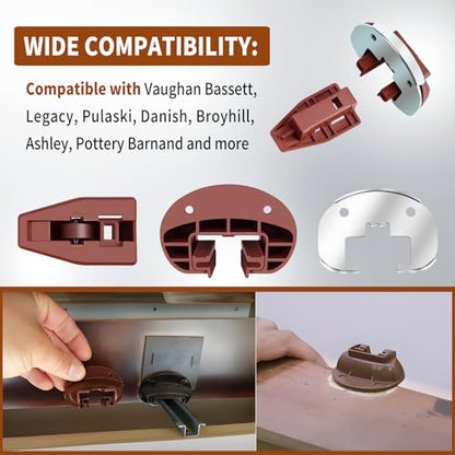 Drawer Guide Glide Compatible with Kenlin Rite-Trak II 168 Drawer Slides