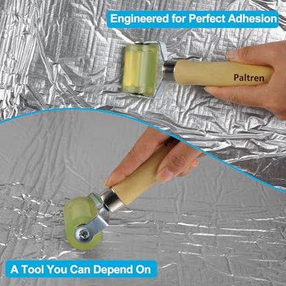 Seam Roller with Dual Ball Bearings, Automotive Sound Deadening Roller