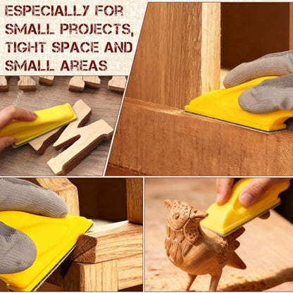 100Pcs 1500 Grit Micro Detail Sander Paper Kit 3.5" x 1.2" Hook and Loop Sandpaper Strips Detail Sander Refills Finishing Sander Paper for Wood Crafts, Tight Spaces and DIY Polishing Projects - style: 1500 Grit